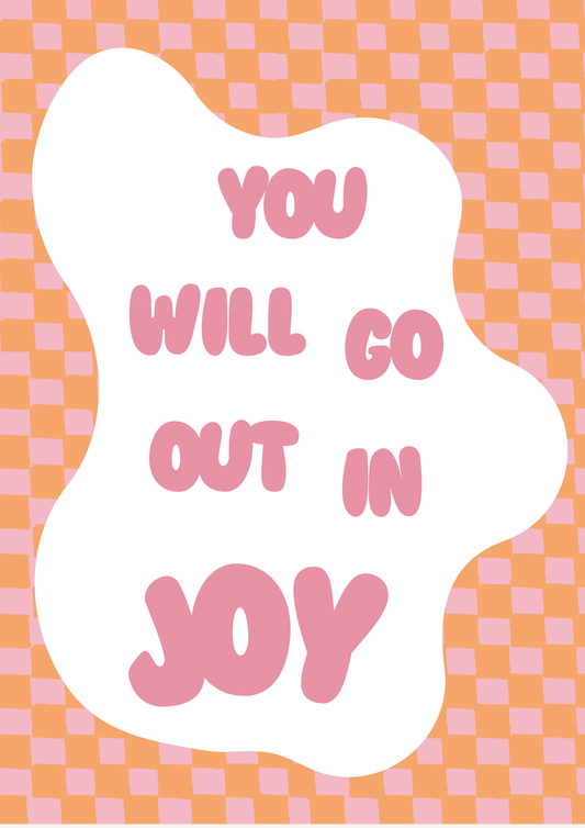 In Joy Artwork - A3 Printable Digital Download